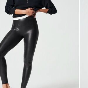 SPANX faux Leather Leggings